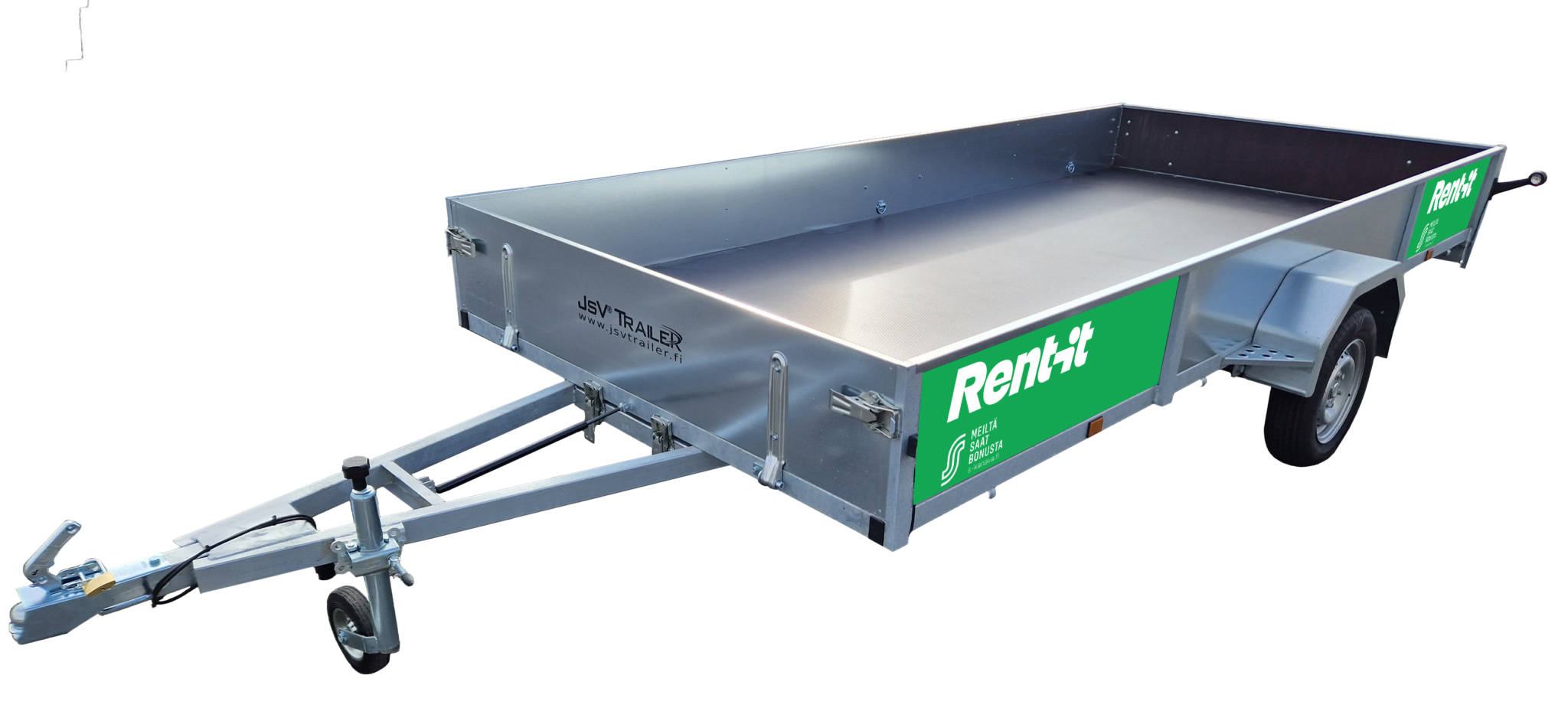 Iso jarrullinen avokärry